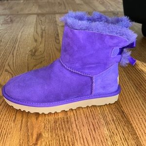 Ugg Purple Mini Bailey Bow II